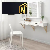 BÀN TRANG ĐIỂM GẮN TƯỜNG ĐƠN GIẢN NHỎ GỌN